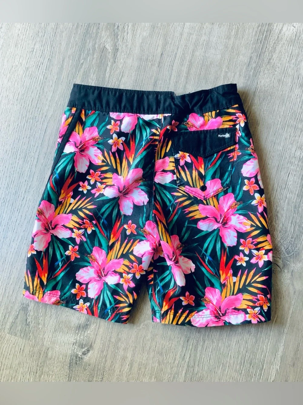 Hurley Tropical Print Board Shorts Boys 7